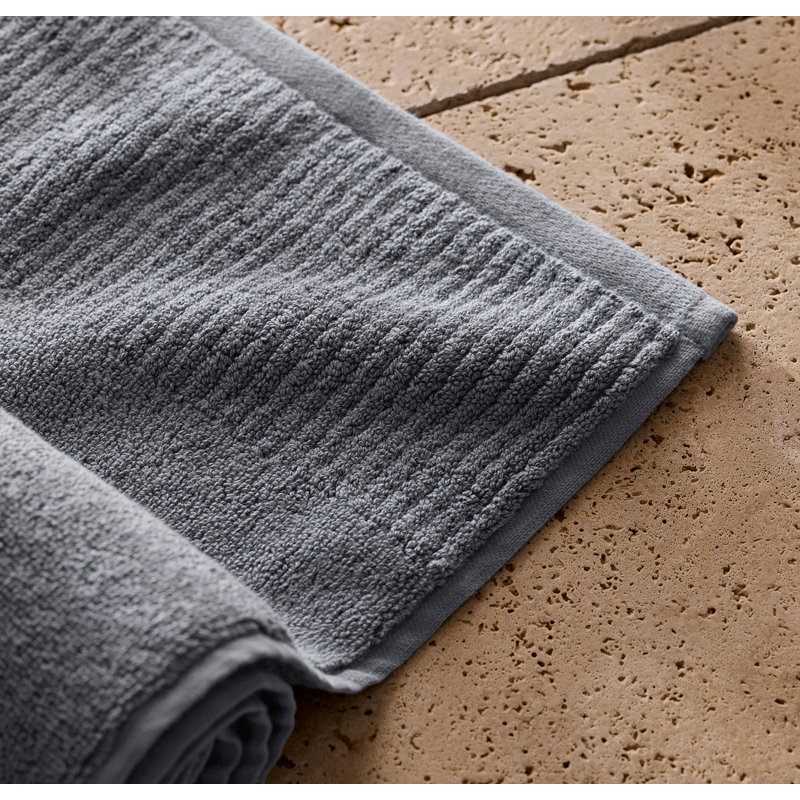 Turkish Ultra Plush Bath Mat, Mineral, Single - 30" L x 20" W