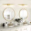 Lumina 25" Modern LED Gold Linear Wall Light for Bathroom or Mirror-1963091881