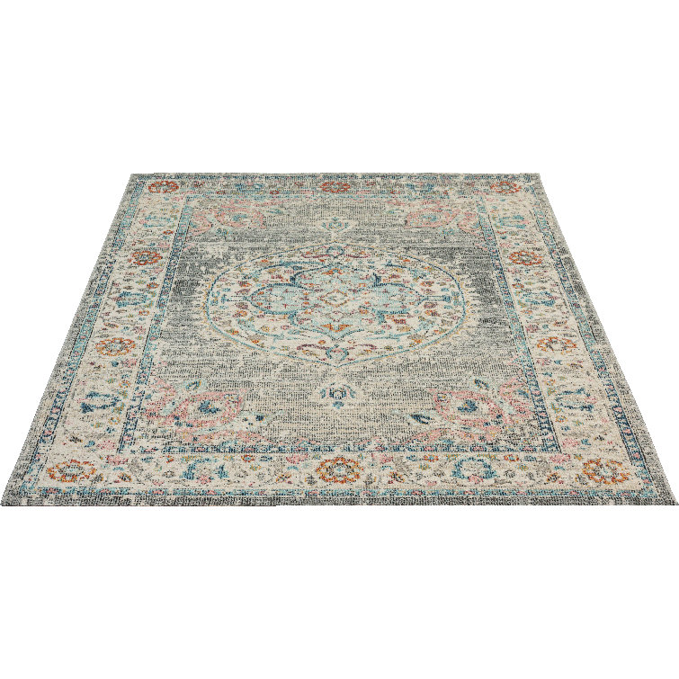 Kemp Power Loom Grey Rug