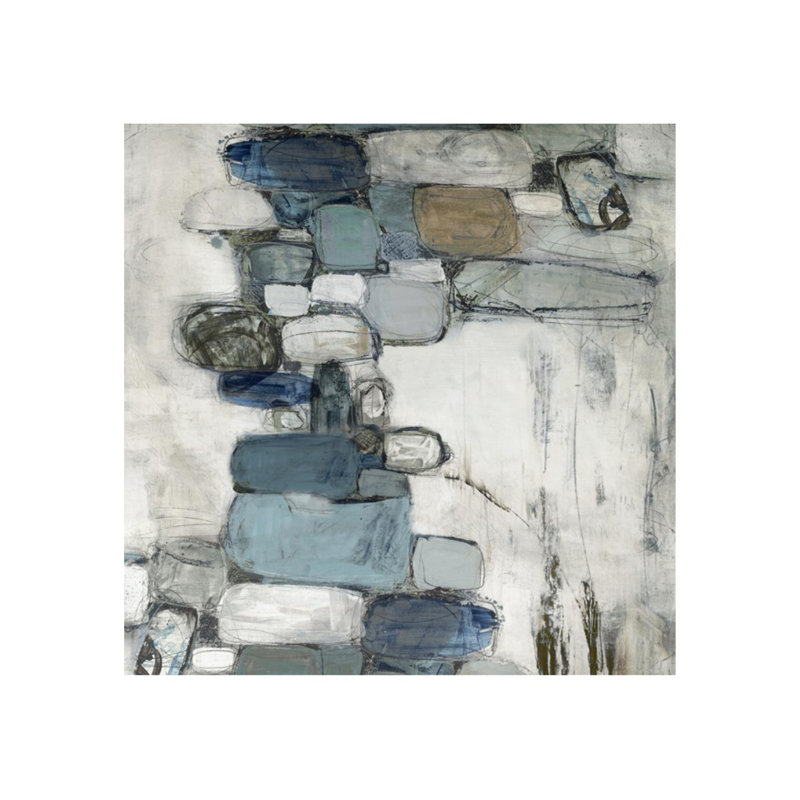 Rhapsody Painting by Isabella Burton, 40" H x 40" W, Glass Coat
