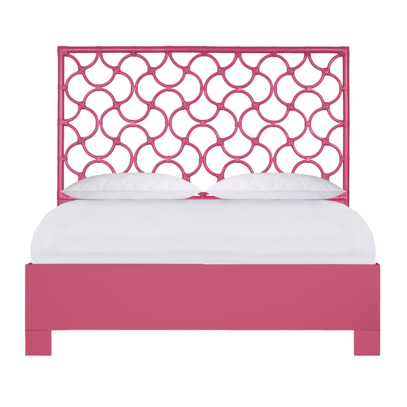 Mar Collection Bed, Hot Pink, Full / Double