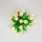 13in. Artificial White Tulip Flower Bundle - Set of 20