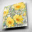«Yellow Bunch I» par Tim O'Toole, art mural en verre acrylique-706106989