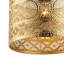 20cm H Metal Drum Lamp Shade ( Slip-On ) in Gold