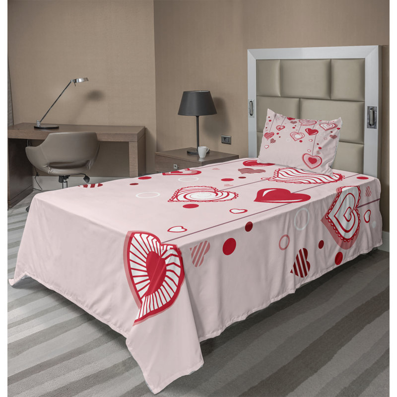 Microfiber Sheet Set, Twin Sheet Set with Fitted Sheet and 1 Pillowcase