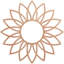Médaillon de plafond en bois Daisy-59356298-59356313