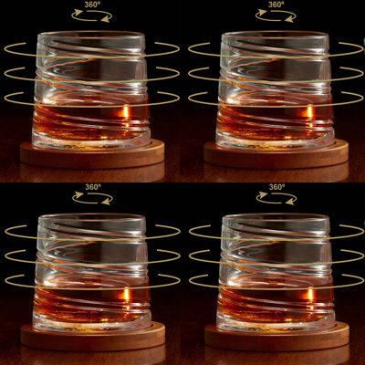 Adiba 300 oz. Whiskey Glass Set