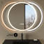 Miroir rond intelligent antibuée 32 po avec Bluetooth Monaco
