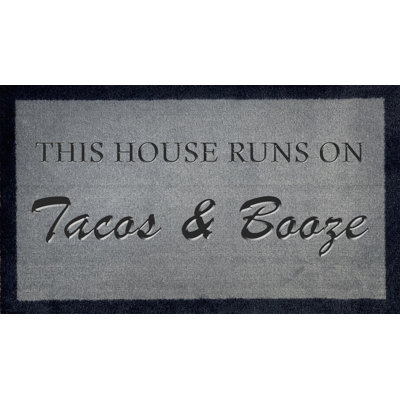 Smitherman Non-Slip Indoor Doormat