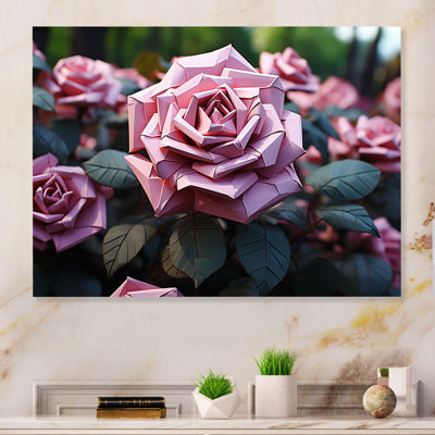 Art floral floral rayonnant rythmique - MT137485