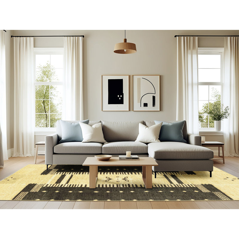 Tapis abstrait moderne 3303, Rectangle 6 pi x 9 pi