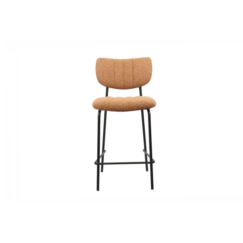 Stephenville Upholstered Counter Stool, Multi-coloured