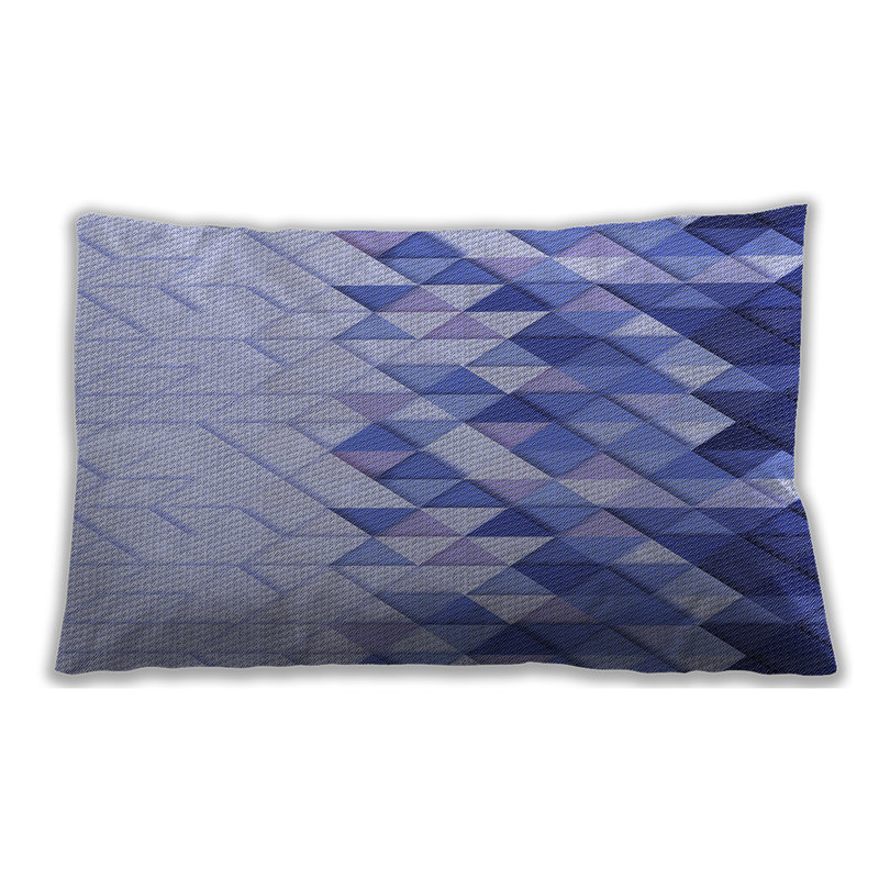 Patterned 448 Throw Pillow, Microsuede, Brown