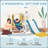 6 in 1 Toddler Slide and Swing Set