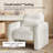 Fidele 33"W Modern Upholstered Armchair with Lumbar Support Pillow-496915686