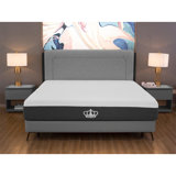 Dynasty Mattress 12 Inch CoolBreeze Gel Memory Foam Mattress with Cover, King