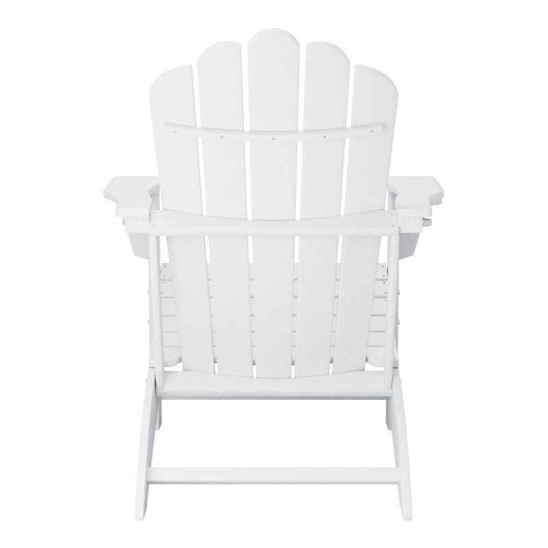 Outdoor Poly Adirondack Chair (Set Of 2), White