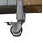 Foldable Outdoor Kitchen Island Patio Mobile Kitchen Cart Portable Outdoor Cooking Island With Lockable Wheels, Storage Cabinet And Towel Rack For Patio And Outdoor, Espresso+Grey-742159875