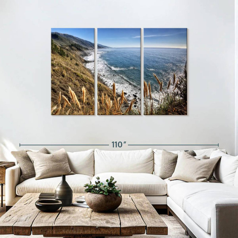 Gillard Windy Big Sur Coast, H 48 po x l 74 po