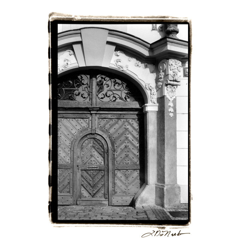 Prague Passageway III by Laura DeNardo - Wrapped Canvas Print, 46cm H x 30cm W x 3.8cm D