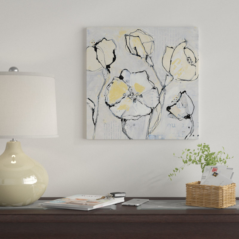 «16 Again III: With Yellow», impression sur toile, H 12 po x l 12 po x P 0,75 po, Toile tendue, Pas de tapis