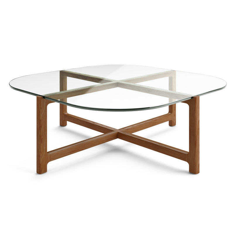 Quarry Coffee Table, Vintage Smoke Performance, Walnut