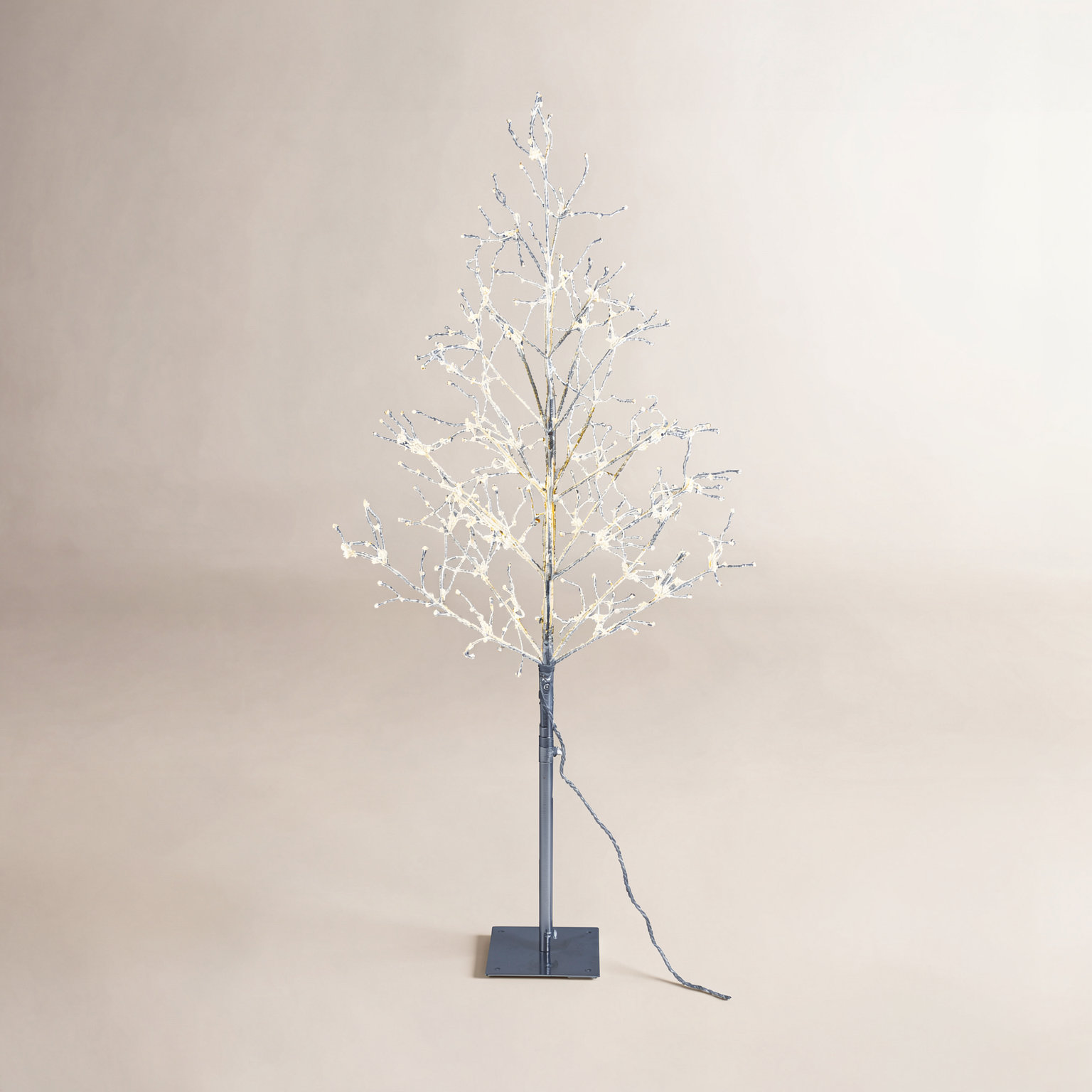 Lighted Trees & Branches, Silver