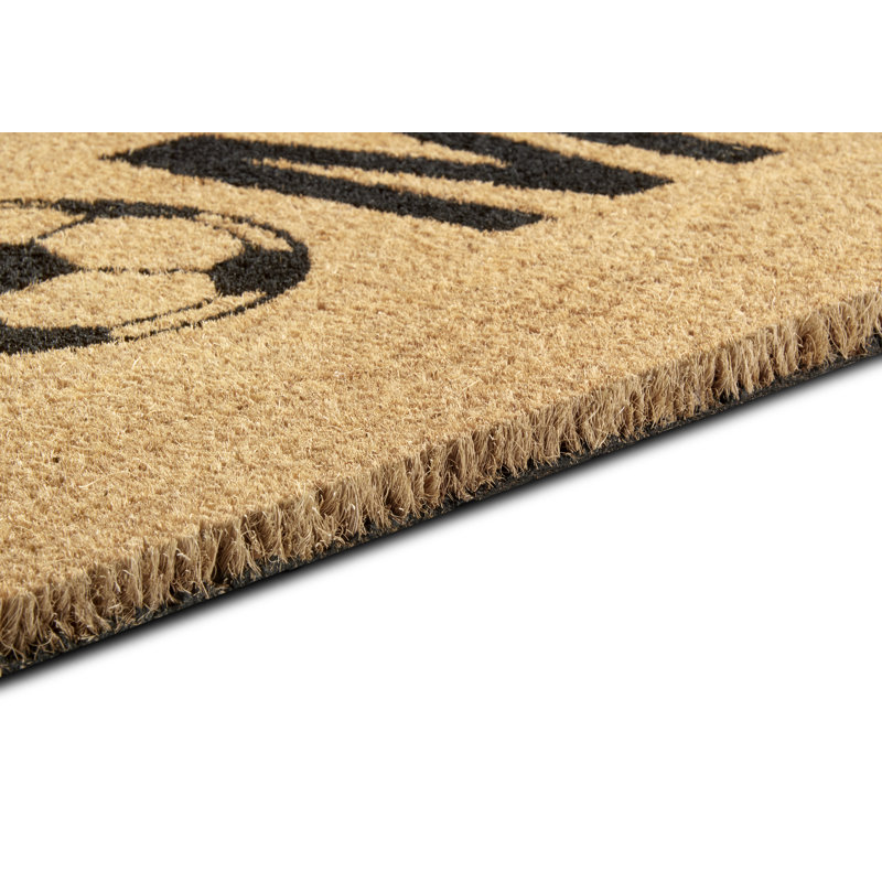 Mix Mats Coconut Home Soccer Doormat