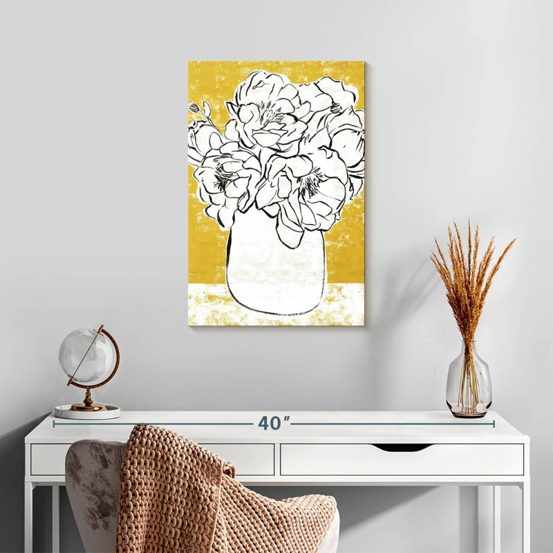 Harnek Golden Peony II, H 24 po x l 16 po