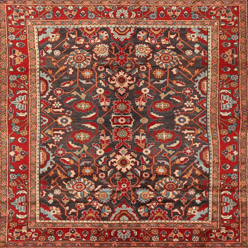 Oriental Indoor Rug, Round 5'