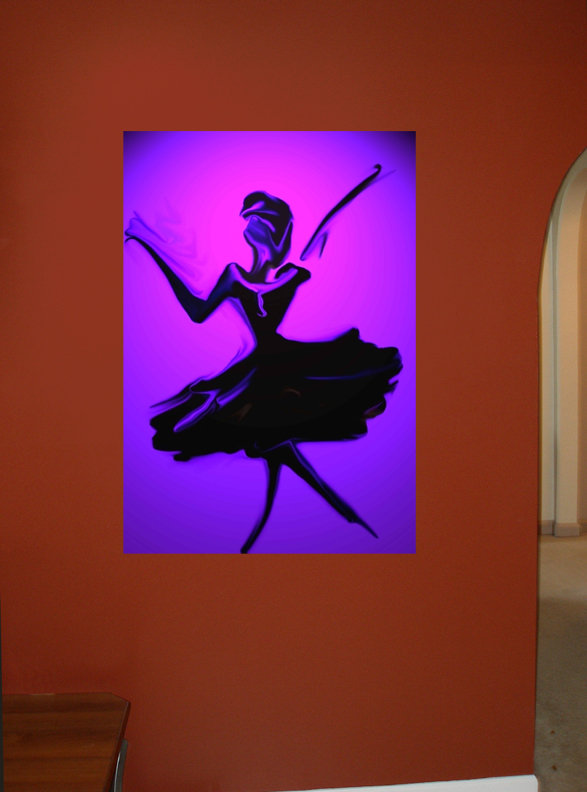 Non-Wall Damaging Wall Decal, 48" H x 33" W