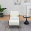 Fauteuil rembourré avec repose-pieds Betty Chenille-958435364