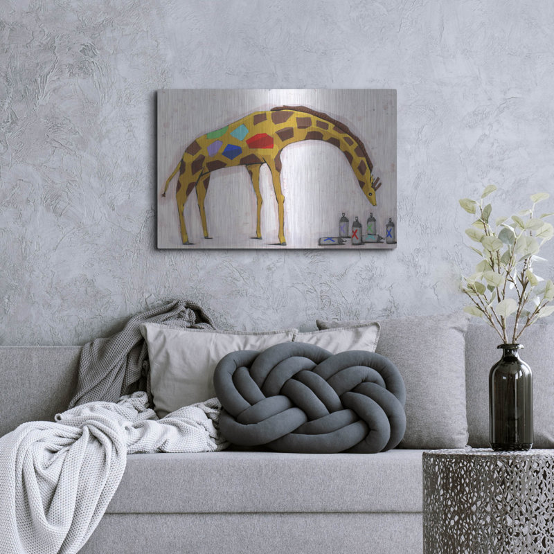  «Picking New Colors» par Ric Stultz, art mural en métal, 36 po x 24 po, H 24 po x l 36 po