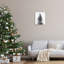 «Snow Covered Christmas Tree Believe», impression-337046987-337046984