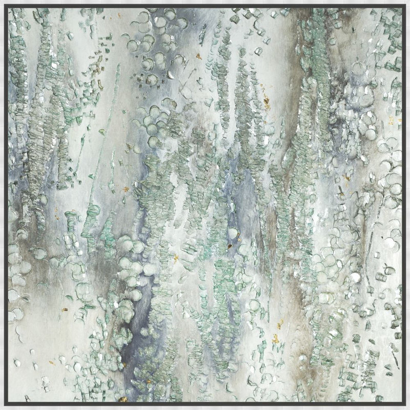 Blue Diamond 2 Print by Art House Studios, 24" H x 24" W x 3" D