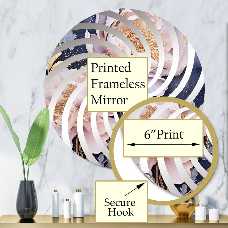 Aliber Circle Mirror, 31.4" x 31.4"
