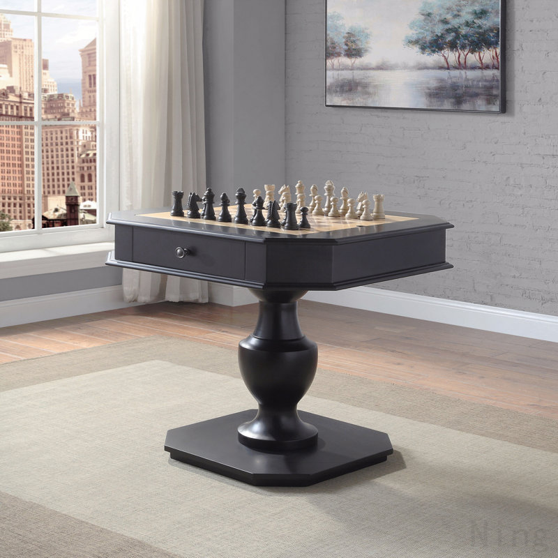 Table de jeu Galini, L 28 po x l 28 po x H 30 po