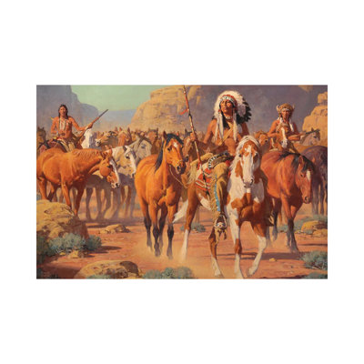 «Lost Canyon» par David Mann - peinture sur toile tendue