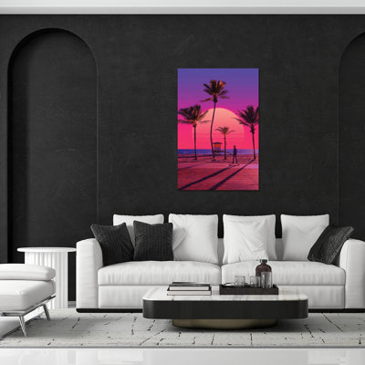 " Vaporwave Sunset VI " by Danner Orozco