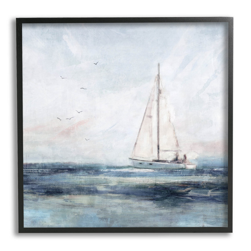 Art mural texturé giclée par Nina Blue, Giclée encadrée noir minuit, H 12 po x l 12 po x P 1,5 po
