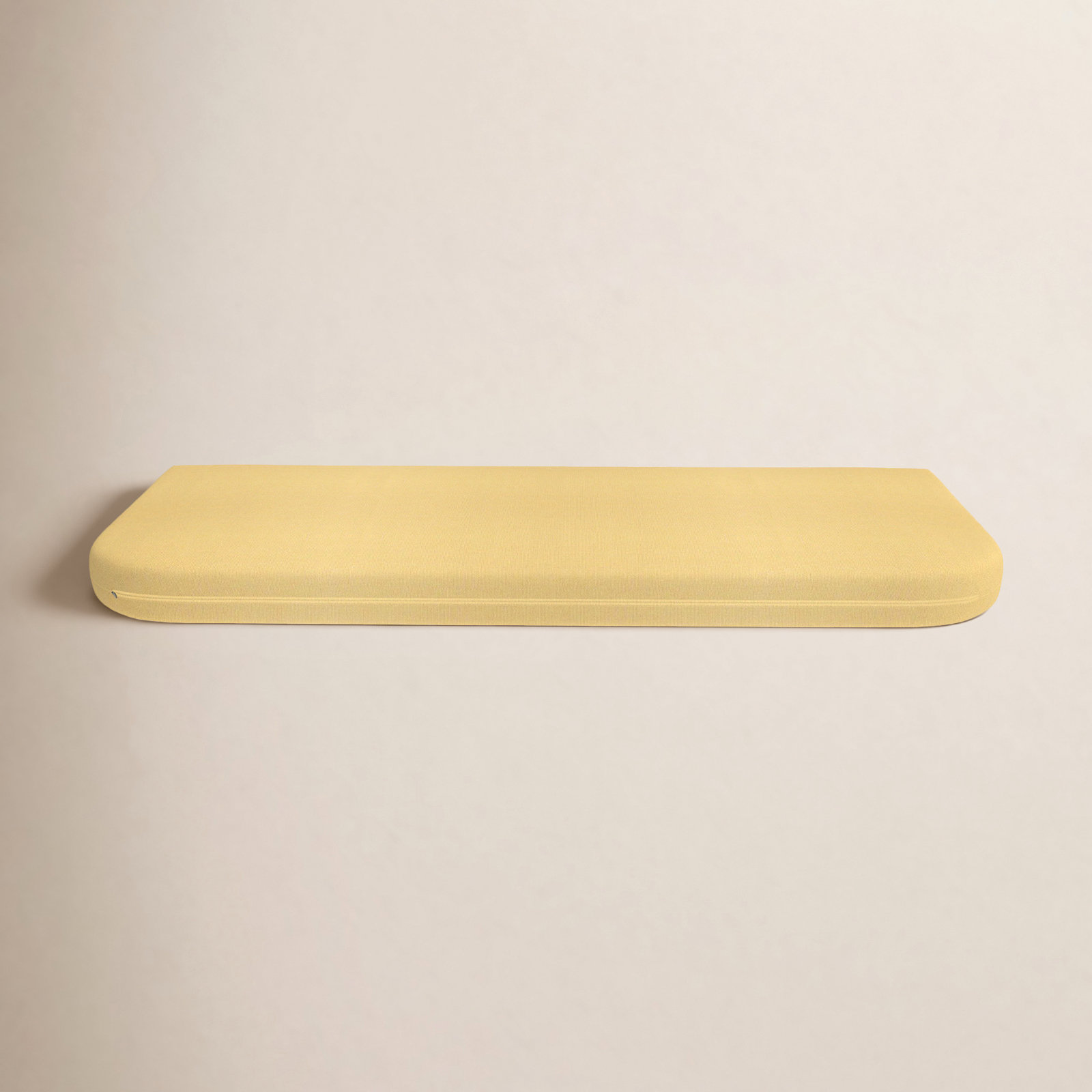 43" Sunbrella® Bench Cushion, Yellow Tan