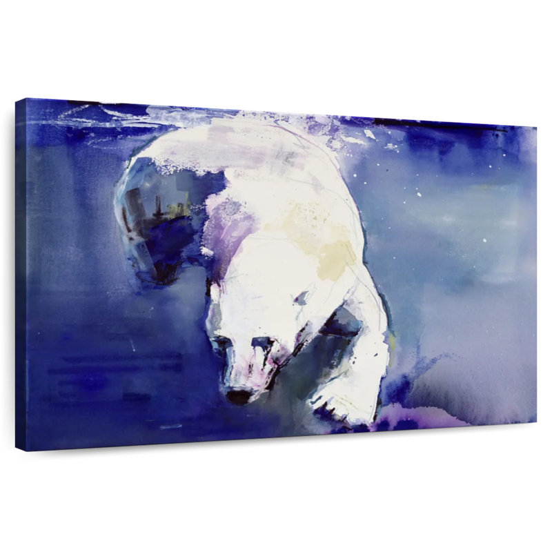 Brampt Underwater Bear, 30" H x 45" W