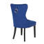 Chaise parsons rembourrée en velours Kamryn-663925235