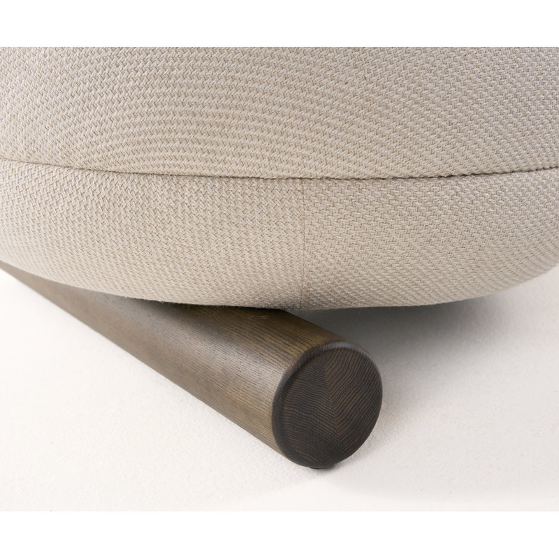 Fauteuil d'appoint rembourré Glada
