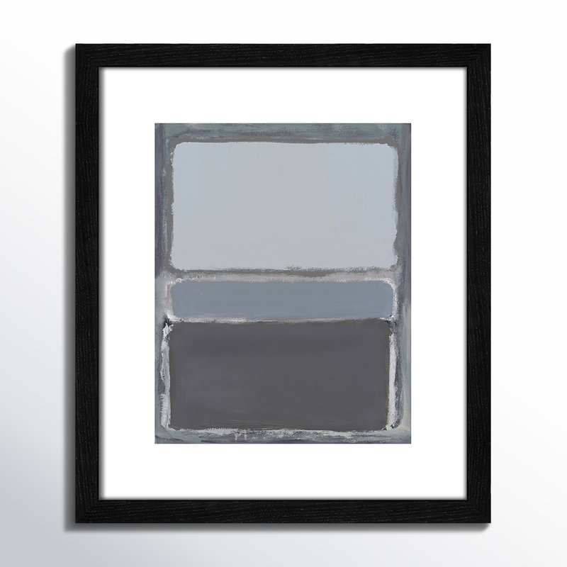 «Cade Morning Dew 2» par Filippo Ioco - reproduction, Papier avec cadre en bois noir, H 15 po x l 13 po x P 0,75 po