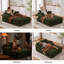 Canapé-lit rembourré 46 po avec coussins décoratifs Teddy-128967533