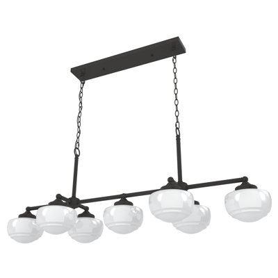 Hunter Saddle Creek 7 Light Linear Chandelier Ceiling Light Fixture