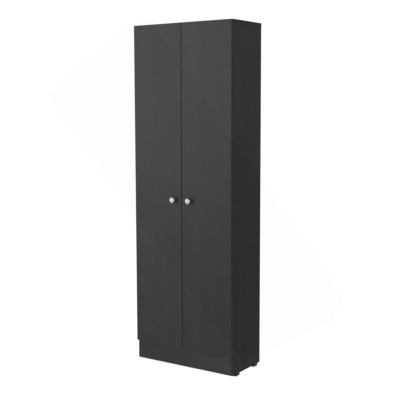 Rectangle 2-Door Storage Tall Cabinet Wenge, Wenge