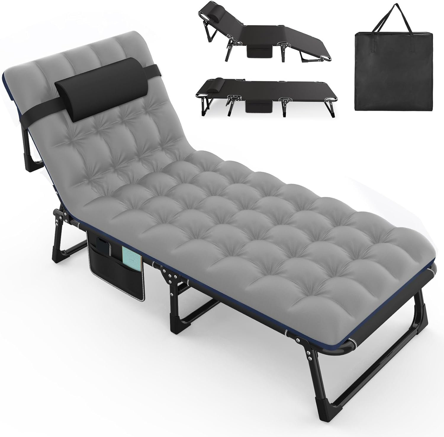 Lit De Camping Pliable Charge Jusqu'u00e0 400 Kg Lit De Voyage U00e0