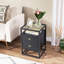 NS 2 Drawer Industrial Bedside Table-629953961